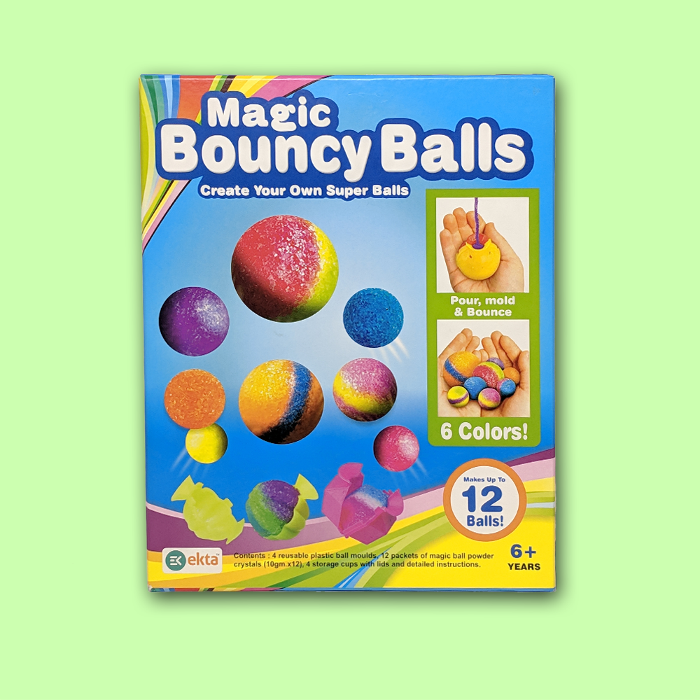 Magic Bouncy Balls (Create Your Own Super Balls) DIY Toy For Kids