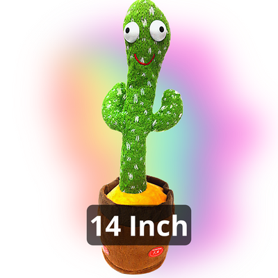 Cactus Talking Toy | Dancing Cactus Toy | Talking Toys| Speaking Cactus Toy