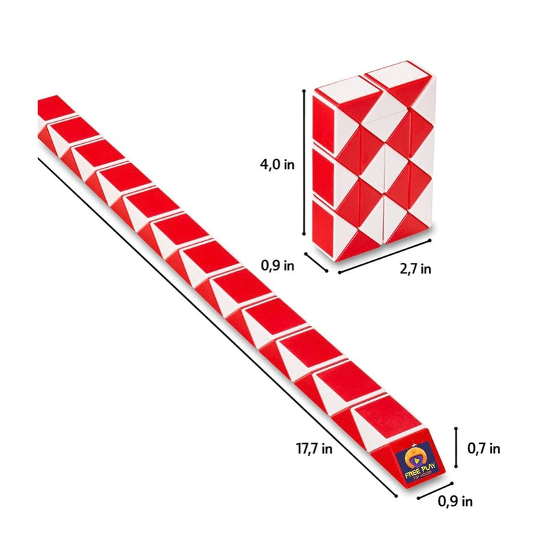 Buy Magic Snake Twist Puzzle Toy 24 Blocks Years) on