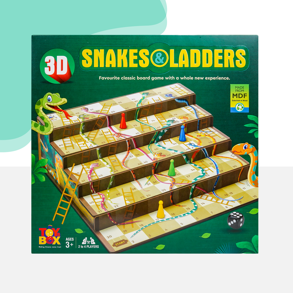 3D Snake & Ladder
