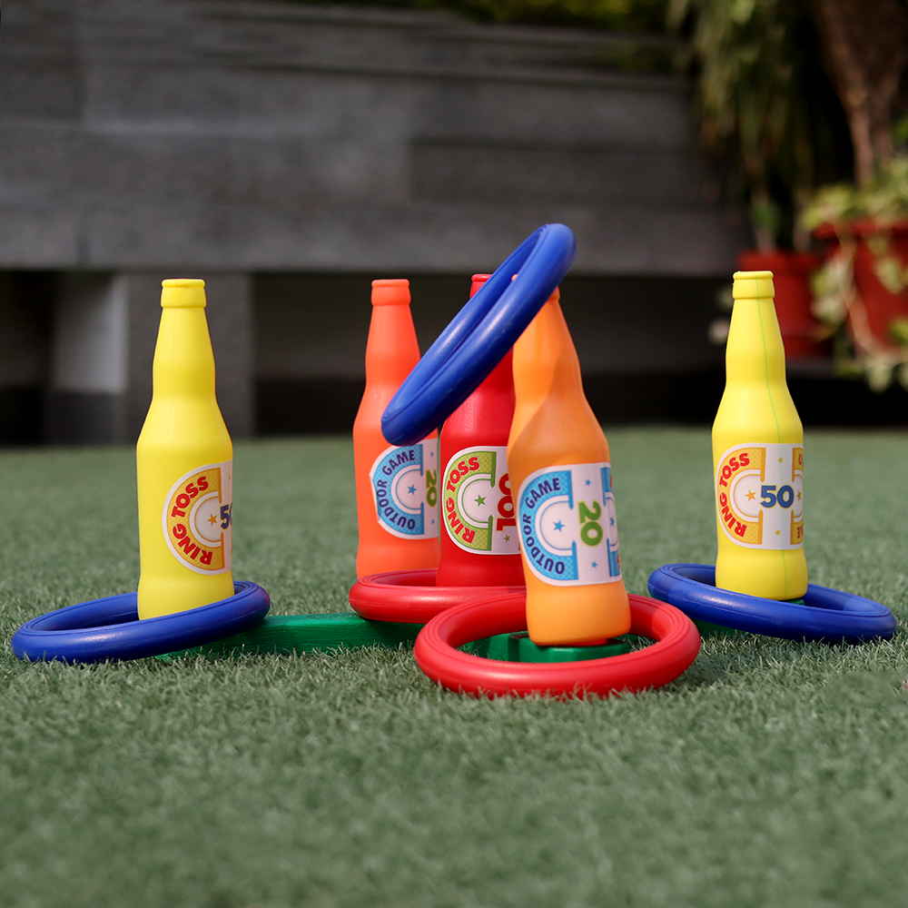 Bottle Ring Toss Game (3-8 Years)