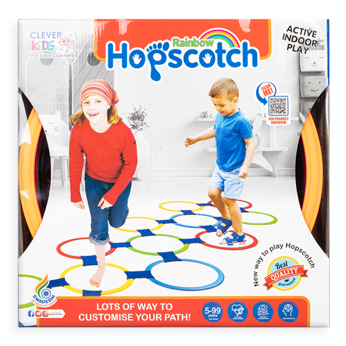 Hopscotch Rainbow (Active Indoor Play)