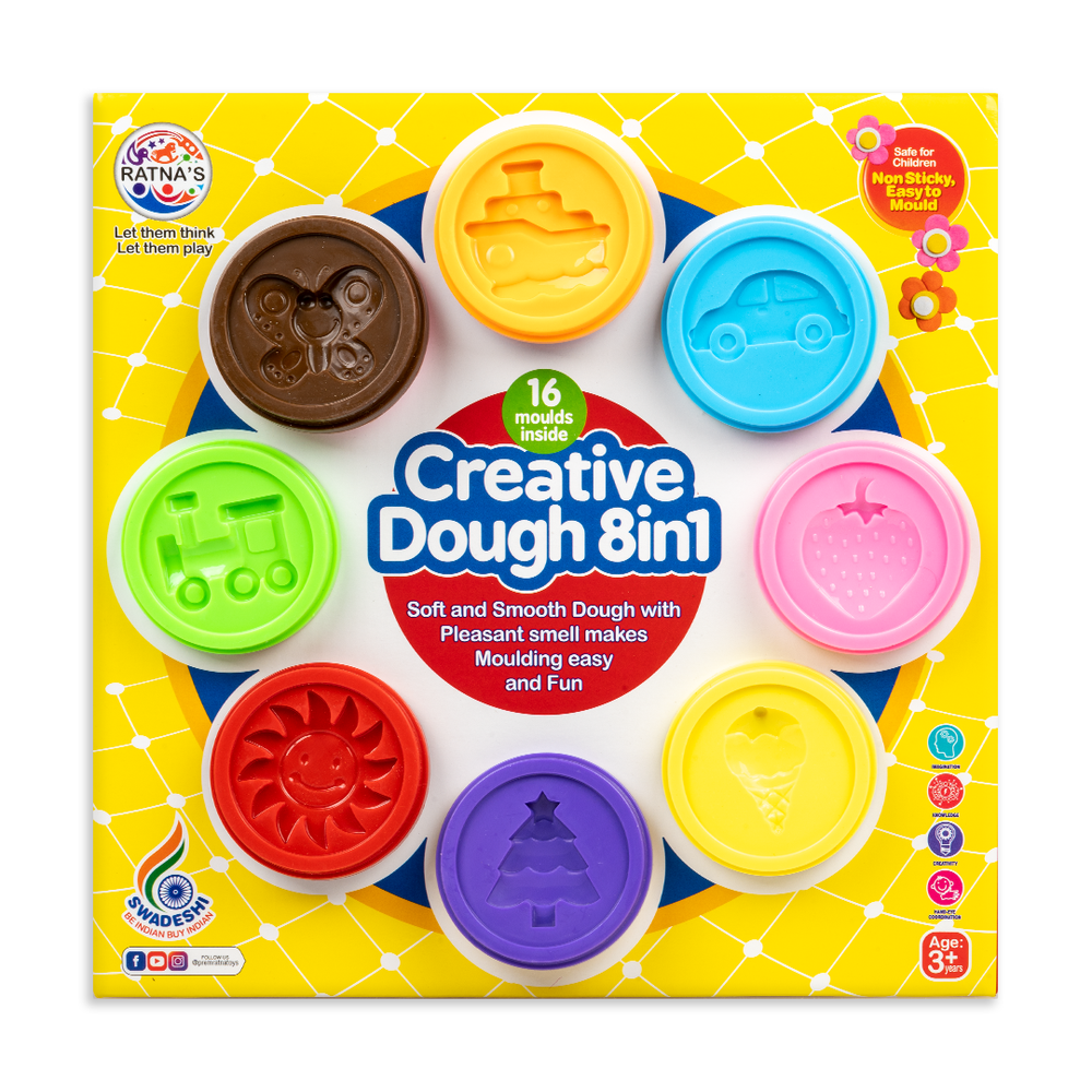 Creative Dough Kit ( 8 in 1 )