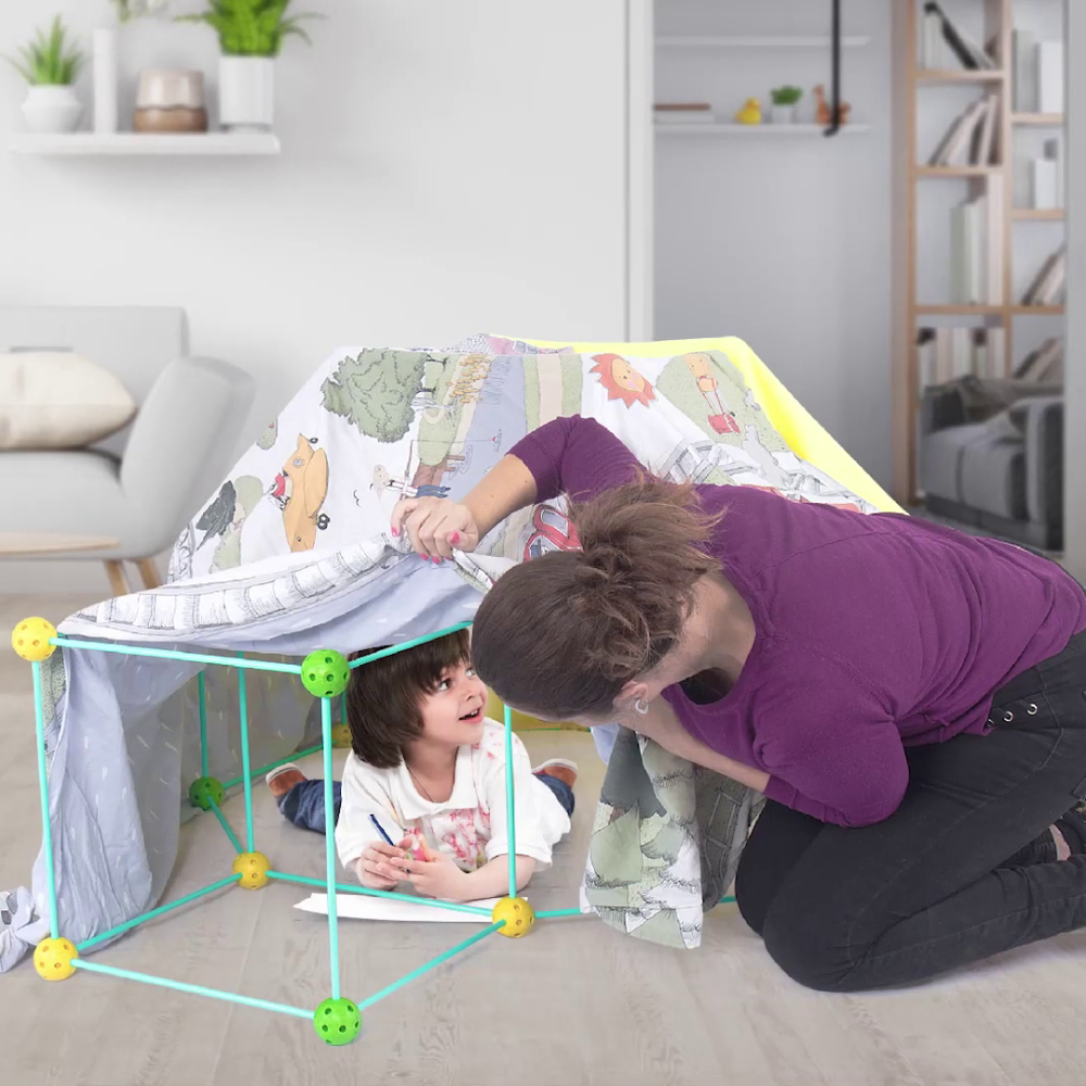 Homemade Fort Kit Buy DIY Fort Construction Kit on Snooplay India
