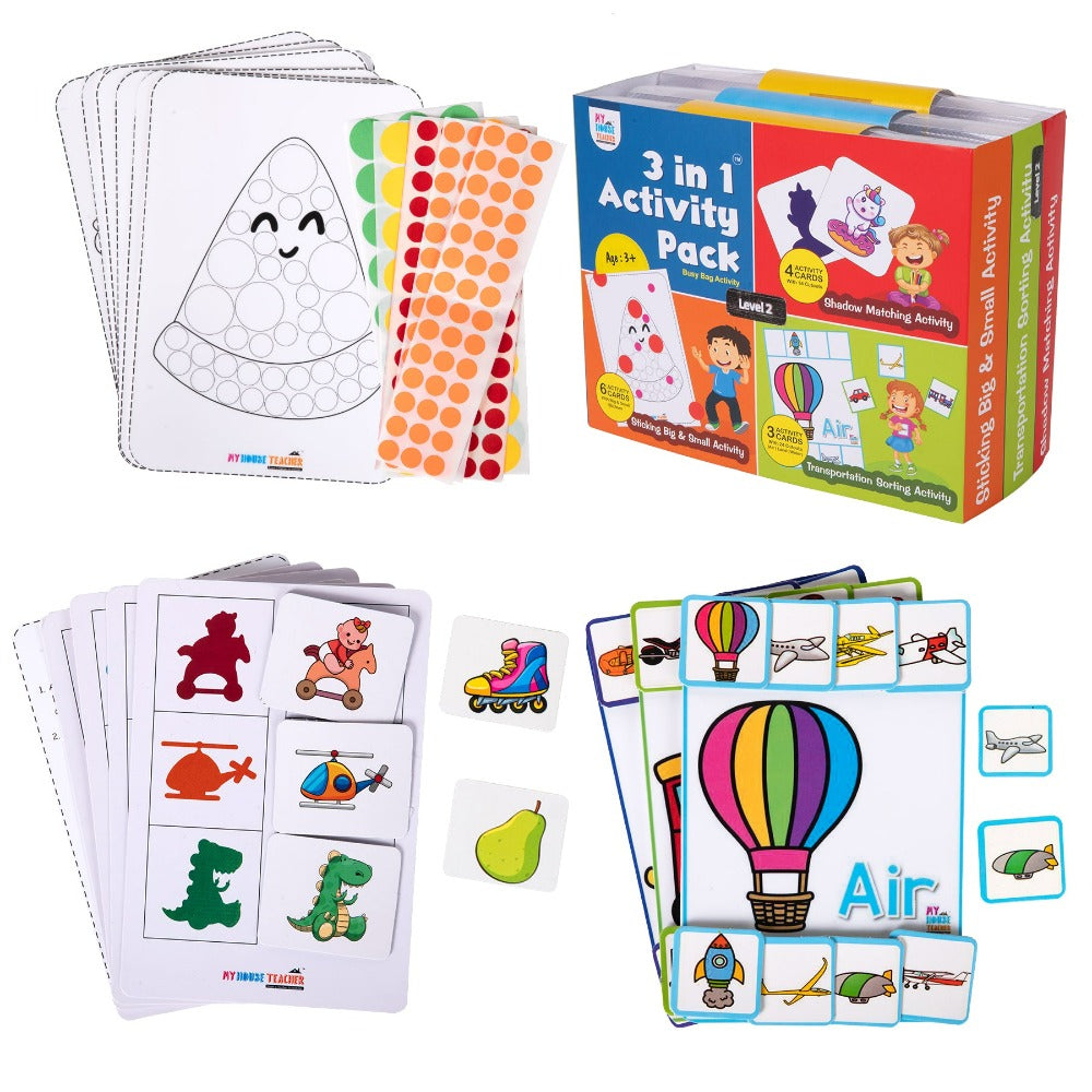 3 in 1 Activity Bundle Set 2 for babies and toddlers