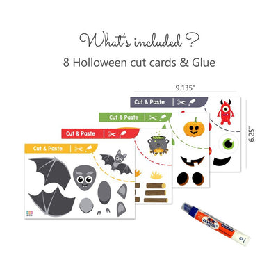 Cut & Glue Halloween - DIY Activity Kit