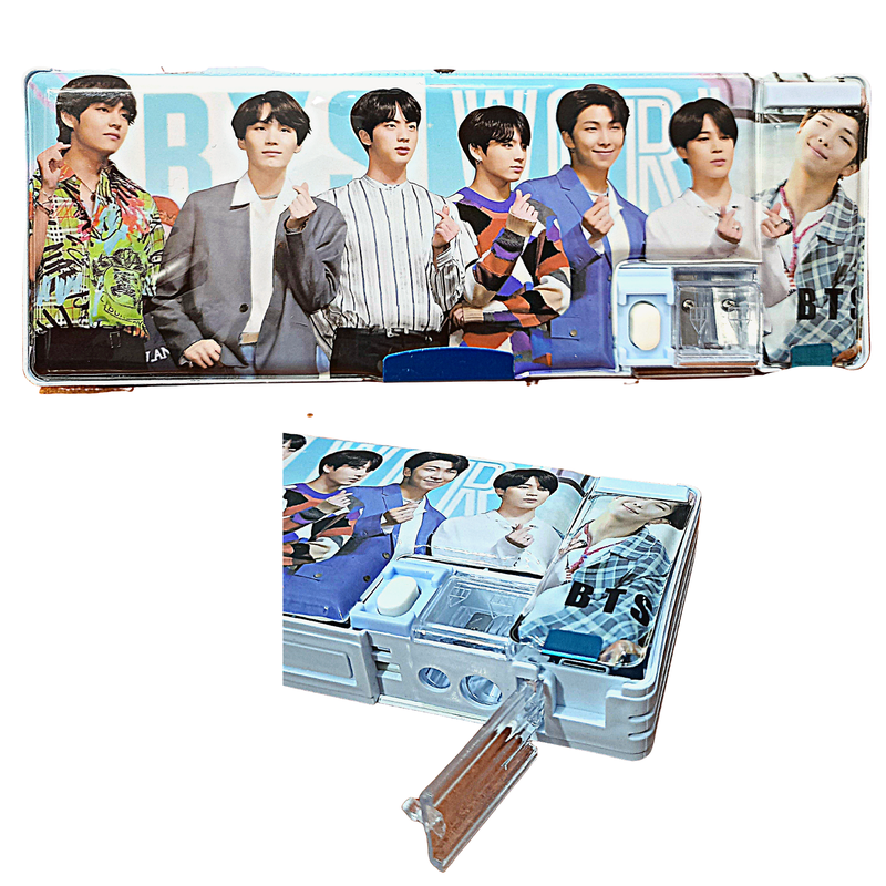 BTS Pencil Box | BTS Stationery | BTS Box | BTS Pouch