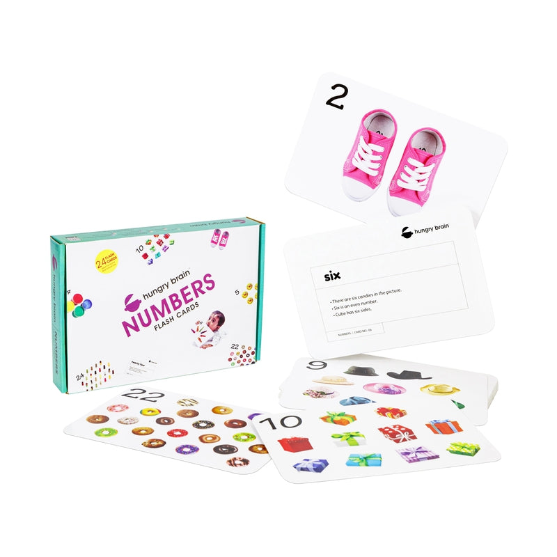 Educational - Numbers Flash Cards for Kids Early Learning