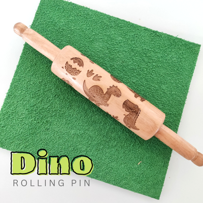 Dino Theme Play Dough Rolling Pin For Kids