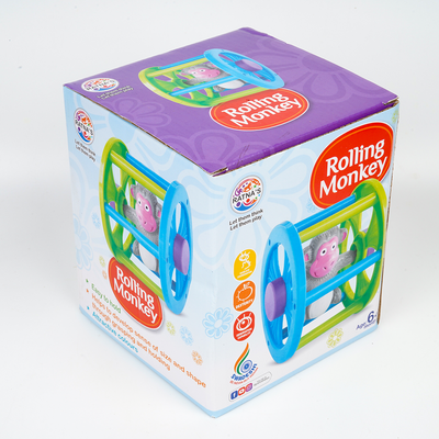 Rolling Monkey - Montessori Toy