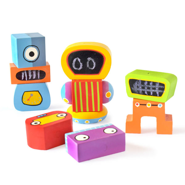 Magnetic Robo Blocks