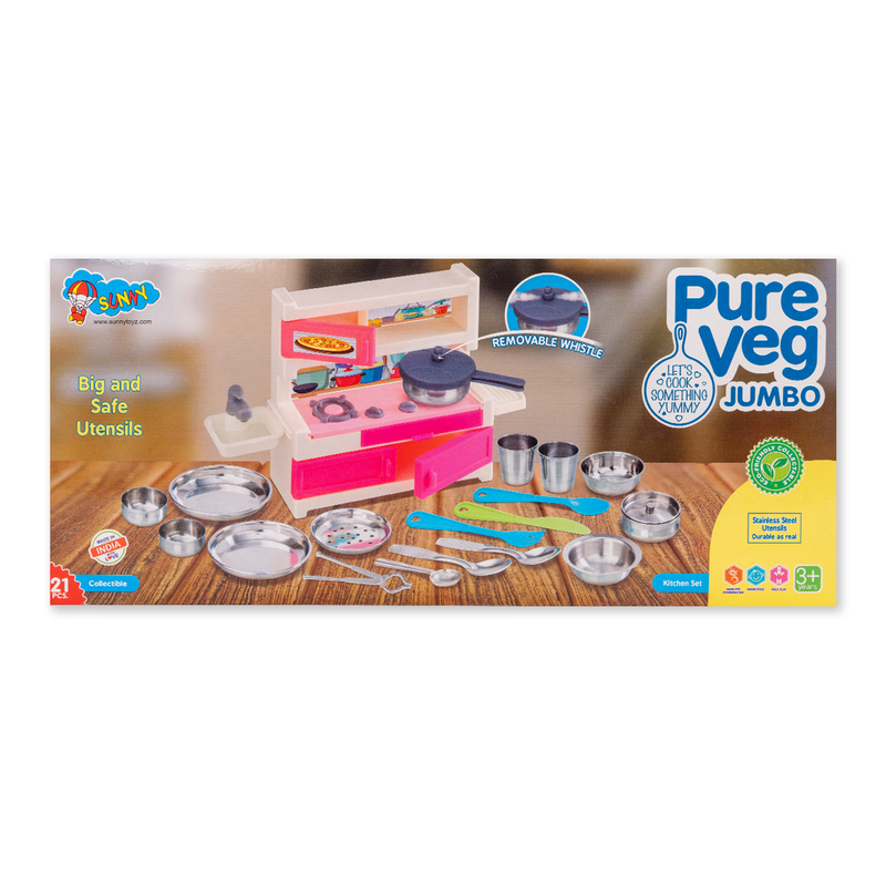 Pure Veg Jumbo - Kitchen Set