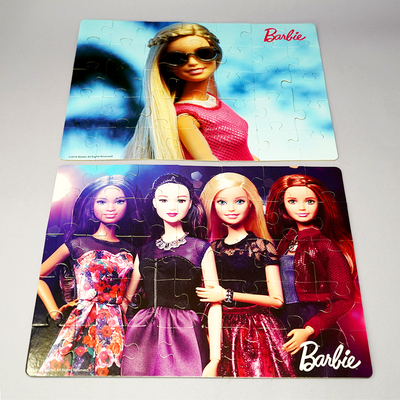 4-in-1 Barbie Doll Jigsaw Puzzle (140 Pieces)