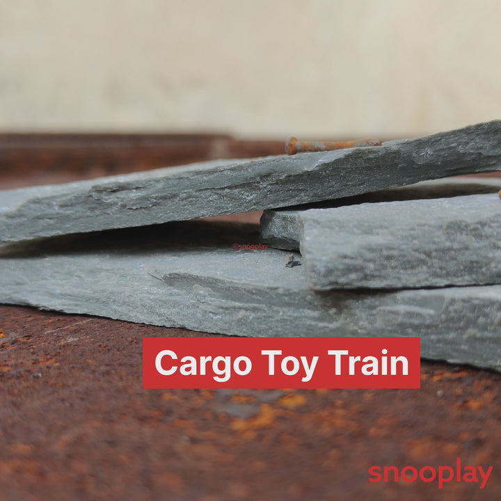 Cargo Toy Train Set For Kids (Battery Operated)