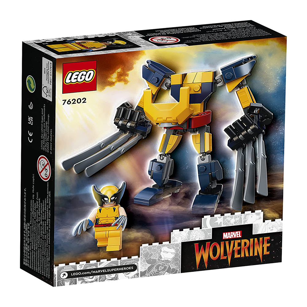 Marvel Wolverine Lego Construction Set (76202)