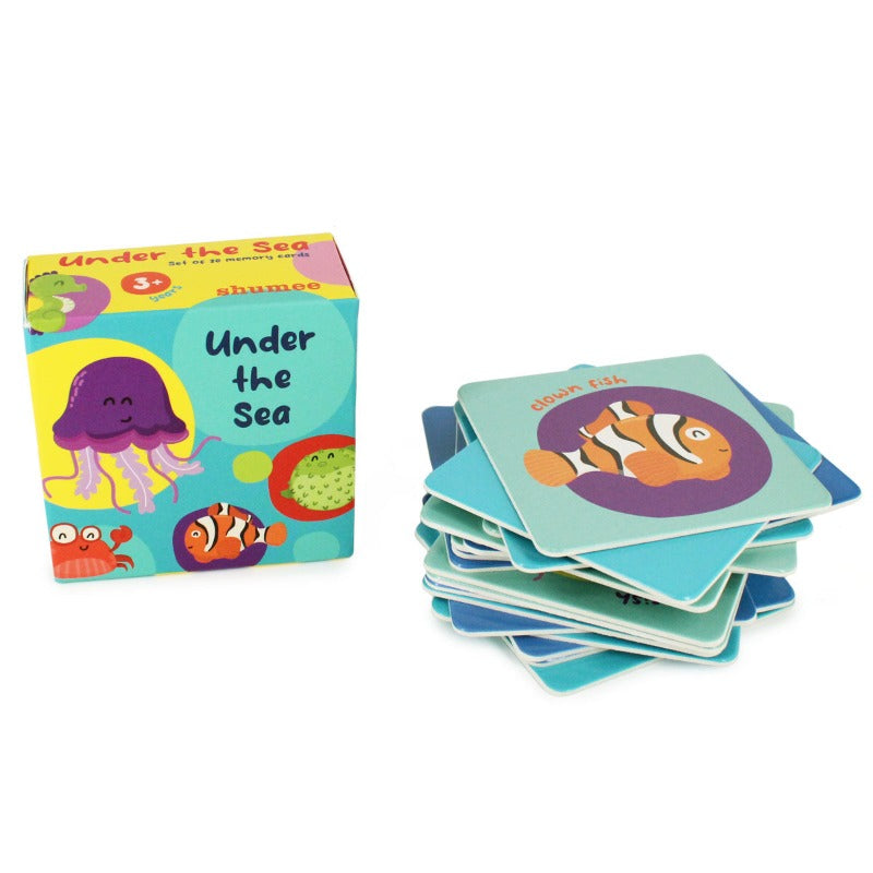 Sea-Side Memory Card Game