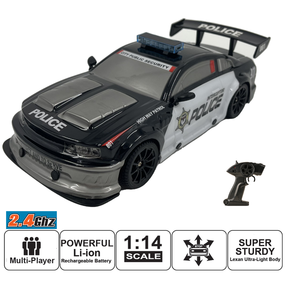 Auto Racing Car (1:14) Police For Children