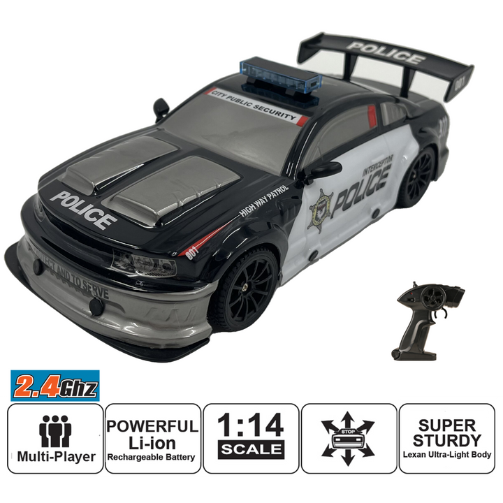 Auto Racing Car (1:14) Police For Children