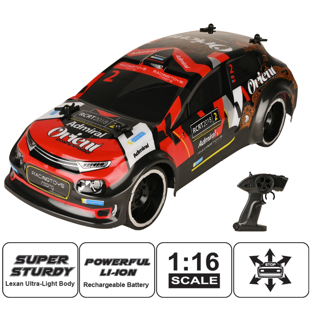 Rally Xtreme Racing Car(1:16) Red For Children