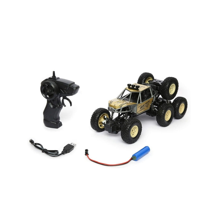 JP186W-1 - SIX WHEEL ALLOY DRIVE ROCK CRAWLER