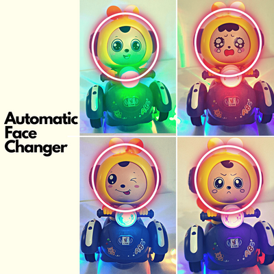 Emotion Face Changer  Music Toys for Kids | Crying, Smiling, Blinking Eyes, and Nervous