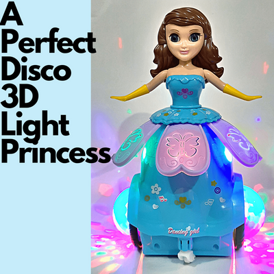 Princess Doll Toys | Musical Toy | (Sky Blue)