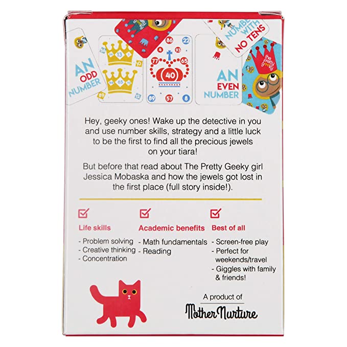 Tens & Tiaras Educational Card Game for Kids