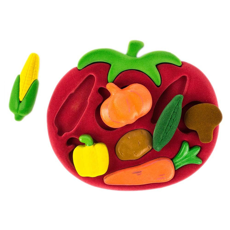 3D Shape Sorter Vegetables Mix