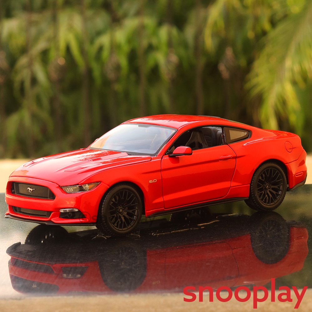 Diecast 2015 Ford Mustang Car Scale Model 1:18