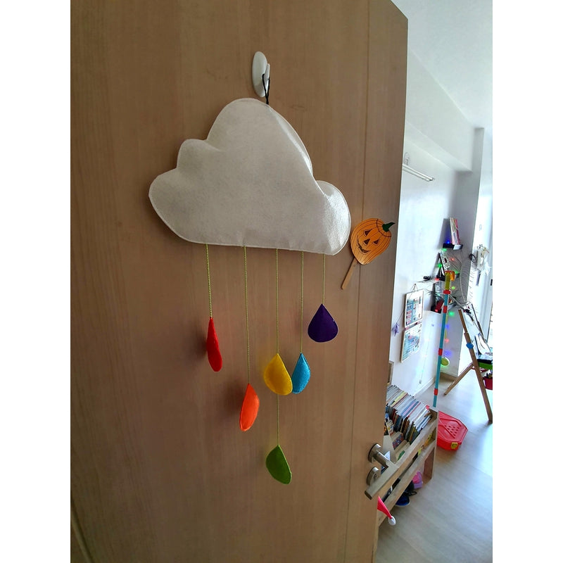 Rainbow Cloud Decor Set