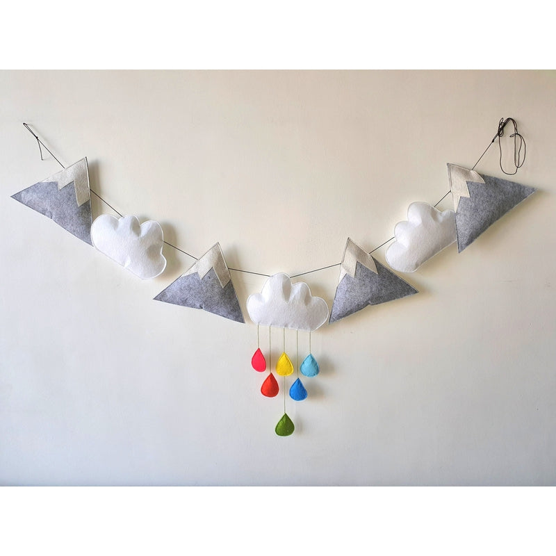 Mountain Explorer Cloud Bunting Set