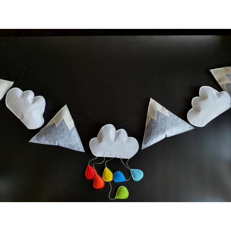 Mountain Explorer Cloud Bunting Set