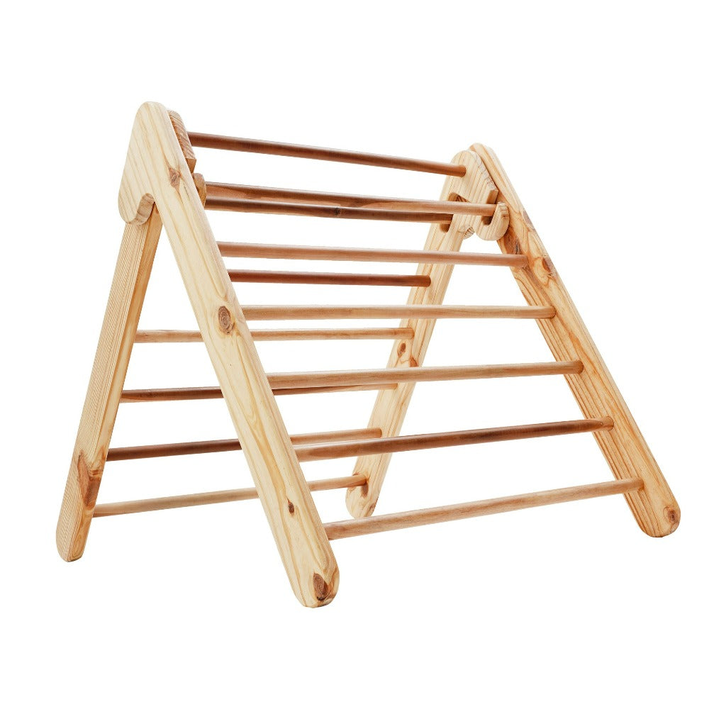 Wooden Pikler Triangle for Toddler (Pine Wood)
