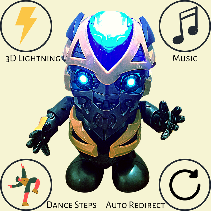 Bumblebee Toys for Boys | Dancing Toy | with 3D Lightning | Music