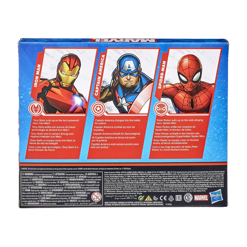 100% Original & Licensed 3 in 1 Marvel collection