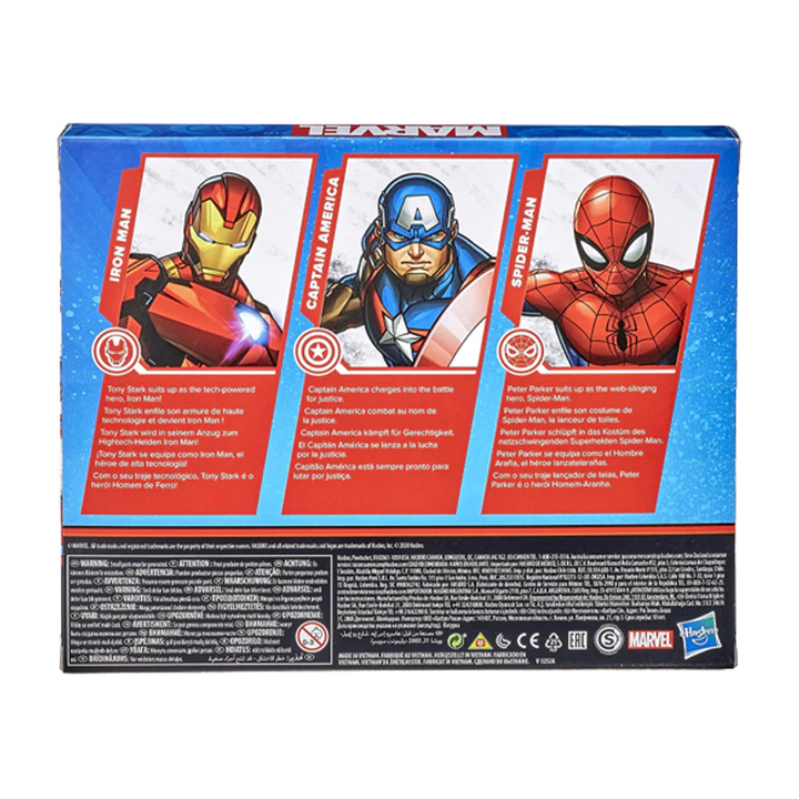 100% Original & Licensed 3 in 1 Marvel collection