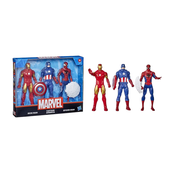 100% Original & Licensed 3 in 1 Marvel collection