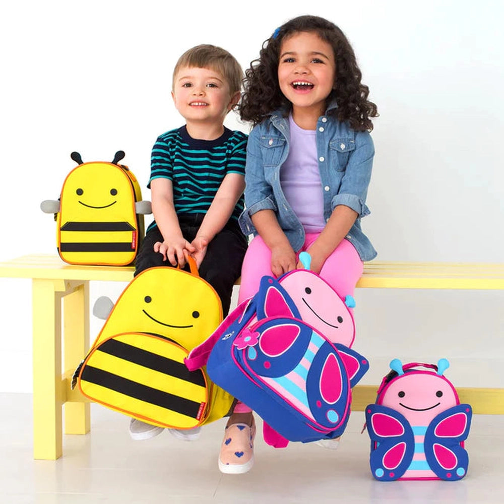 Zoo Lunchie Insulated Kids Lunch
-Butterfly