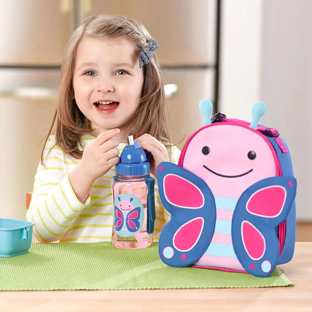 Zoo Lunchie Insulated Kids Lunch
-Butterfly