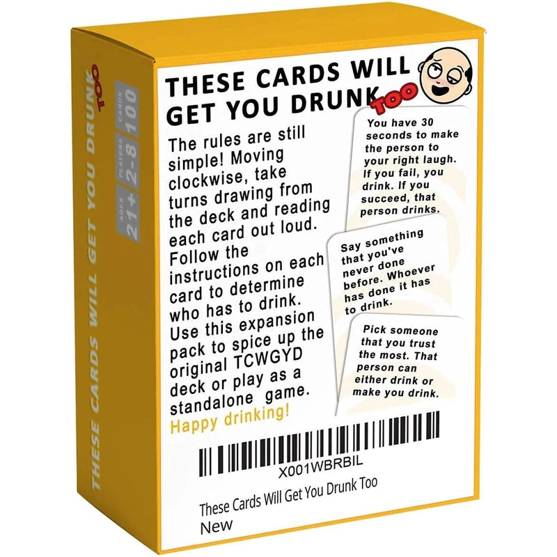 These Cards will get you Drunk too - Party Game