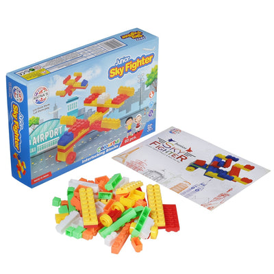 Sky Fighter Block  Set Junior (60 Pcs)