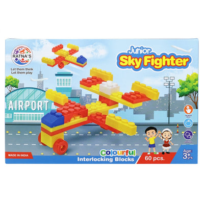 Sky Fighter Block  Set Junior (60 Pcs)