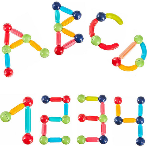 Magnetic Sticks Building Blocks Learning Toy