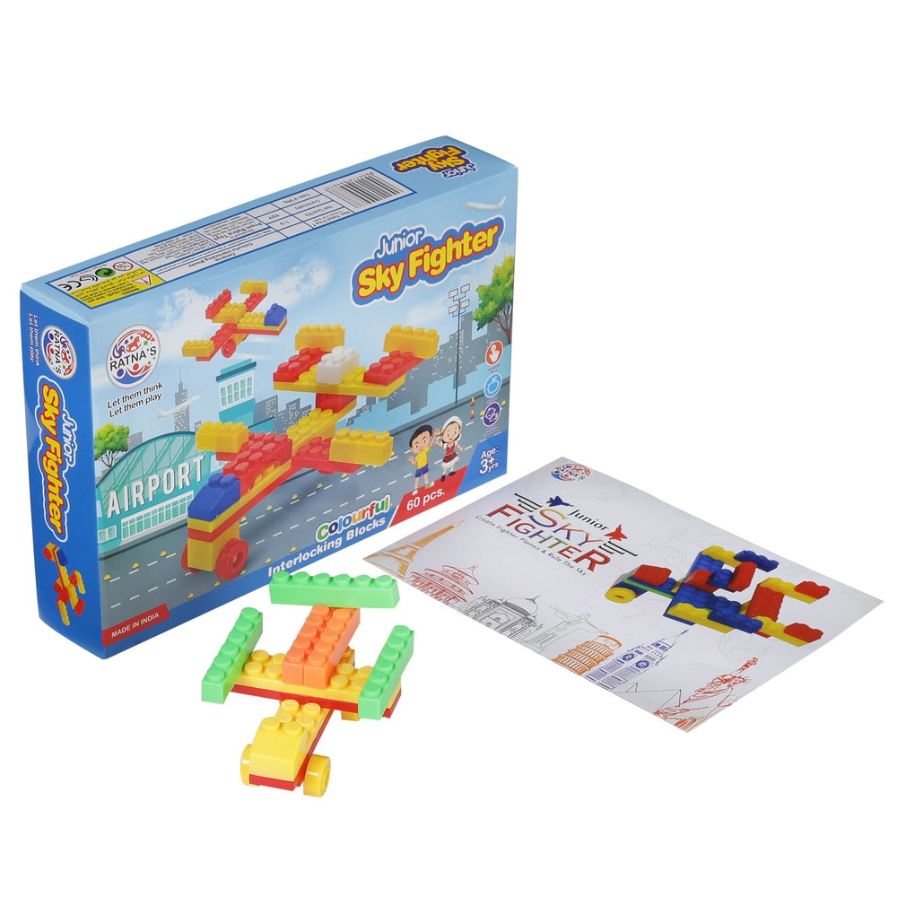 Sky Fighter Block  Set Junior (60 Pcs)