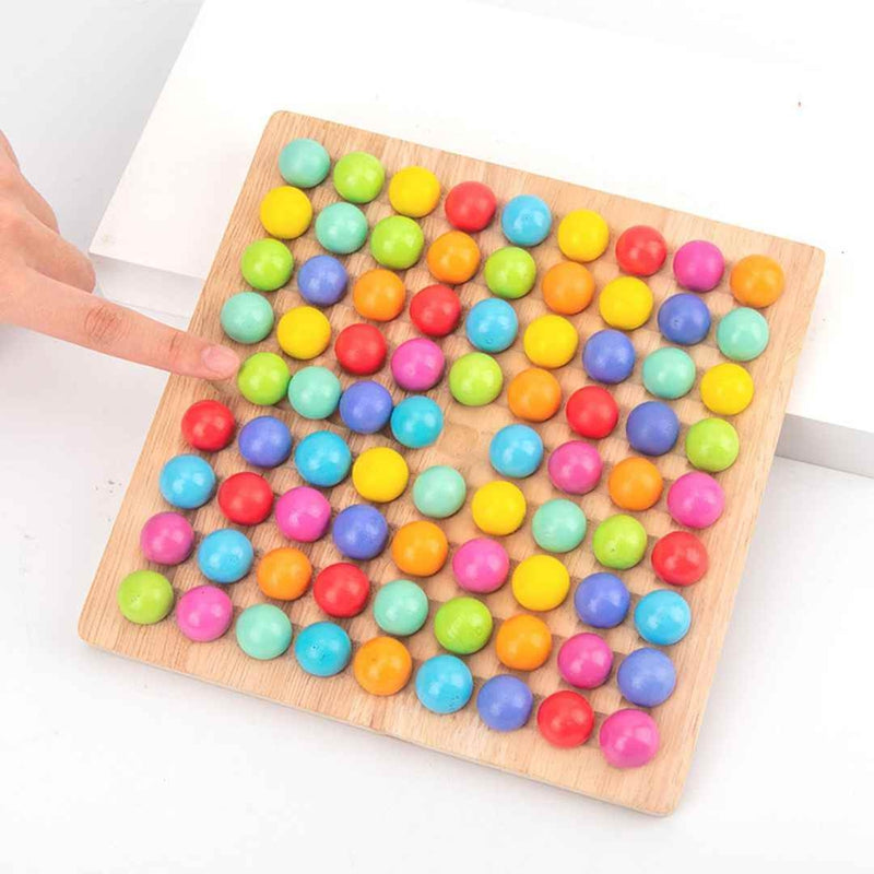 Wooden Board Beads Game