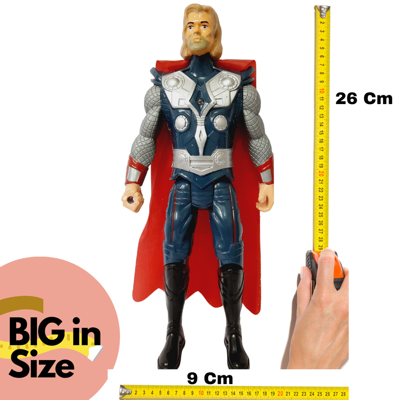 Thor Toy with Light, Thor Hammer, Thor Stormbreaker Action Figure Toy Set