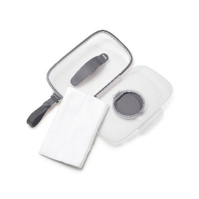 Grab & Go Snug Seal Wipes Case-Grey