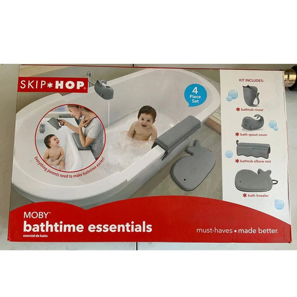 Moby Bathtime Essentials-Grey