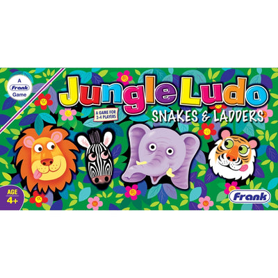 Jungle Ludo and Snakes & Ladders Board Game