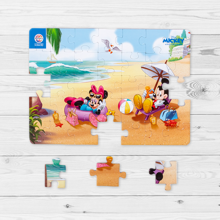 Disney Mickey & Friends 4 in 1 jigsaw puzzle for Kids